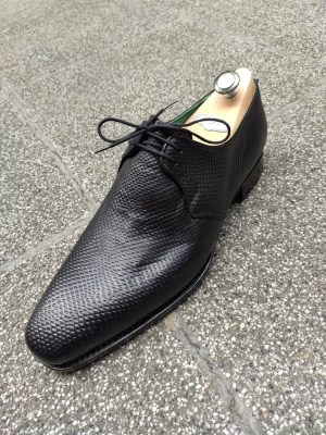 black snake skin derbys by rozsnyai handmade shoes (3)